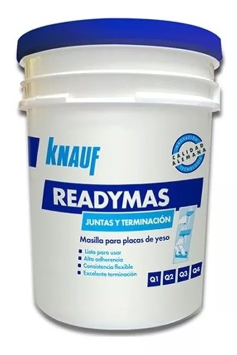 Masilla x 32kg knauf readymas juntas y terminacion